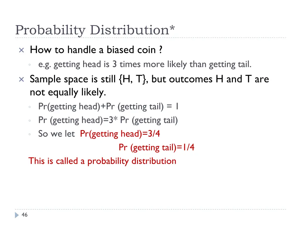 probability distribution