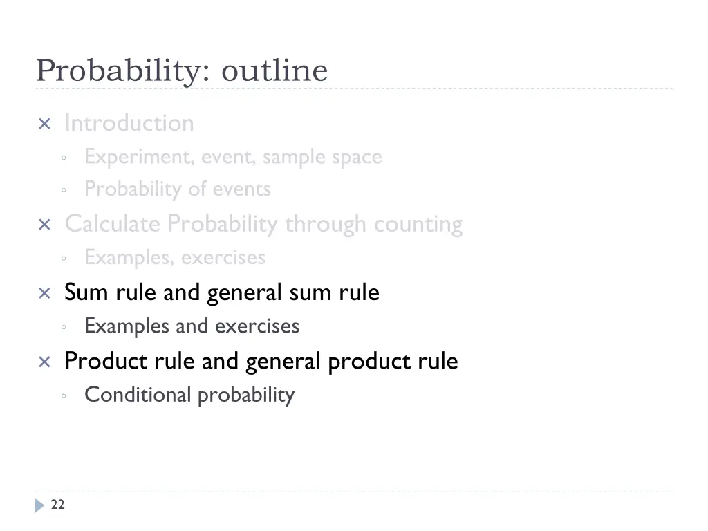 probability outline 2