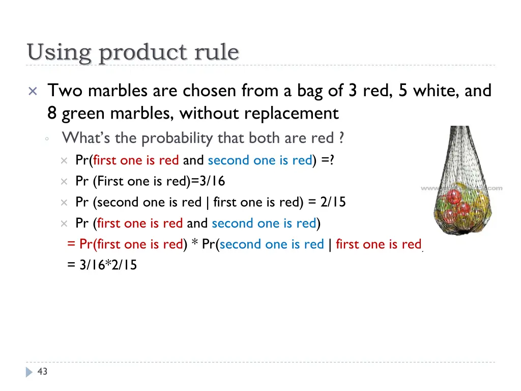 using product rule