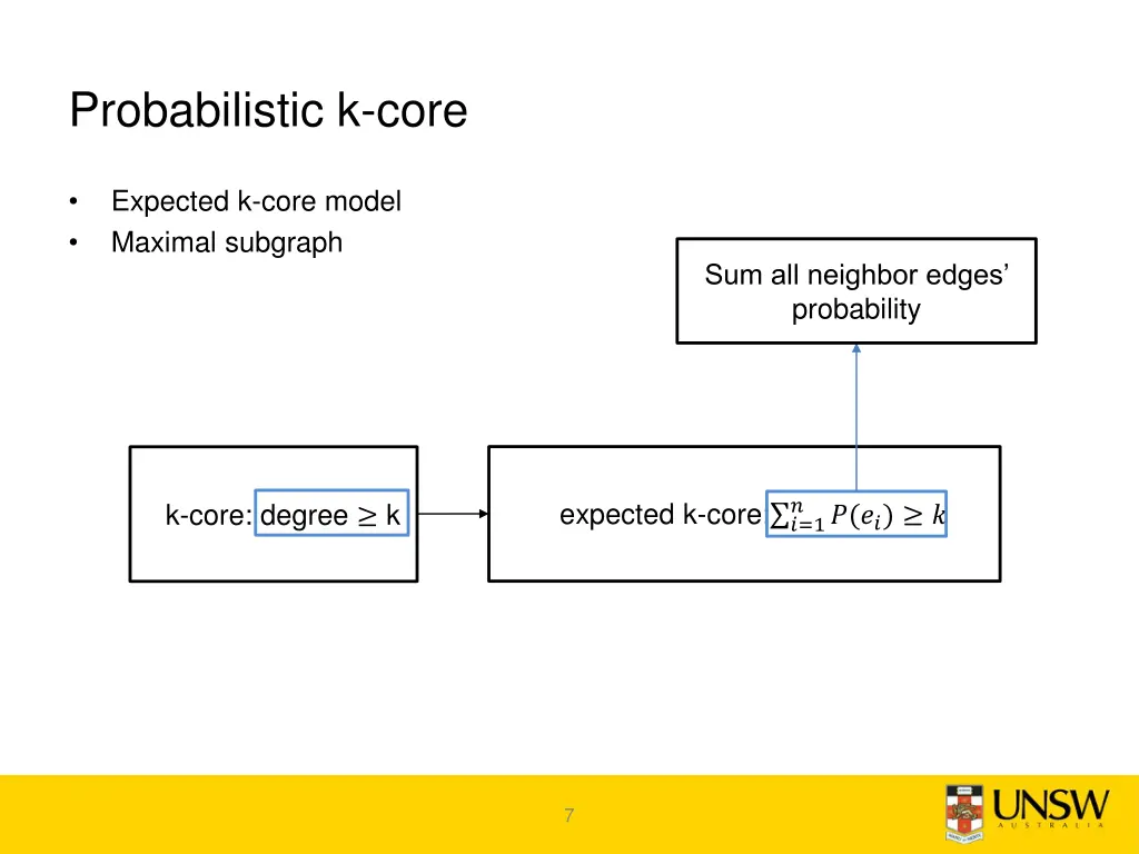 probabilistic k core 2