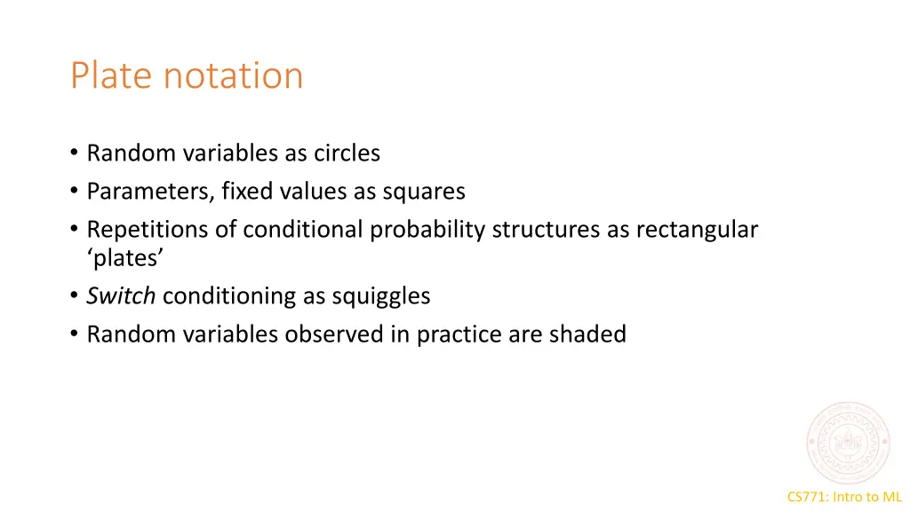 plate notation