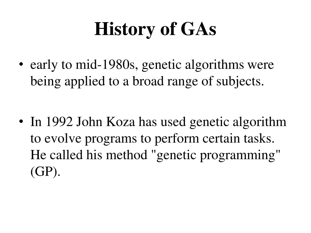 history of gas 1