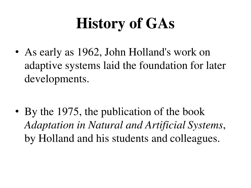 history of gas