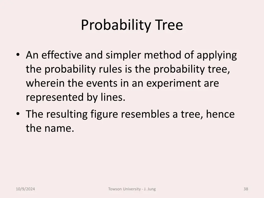 probability tree