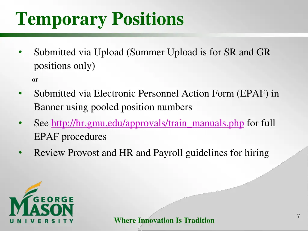 temporary positions 1