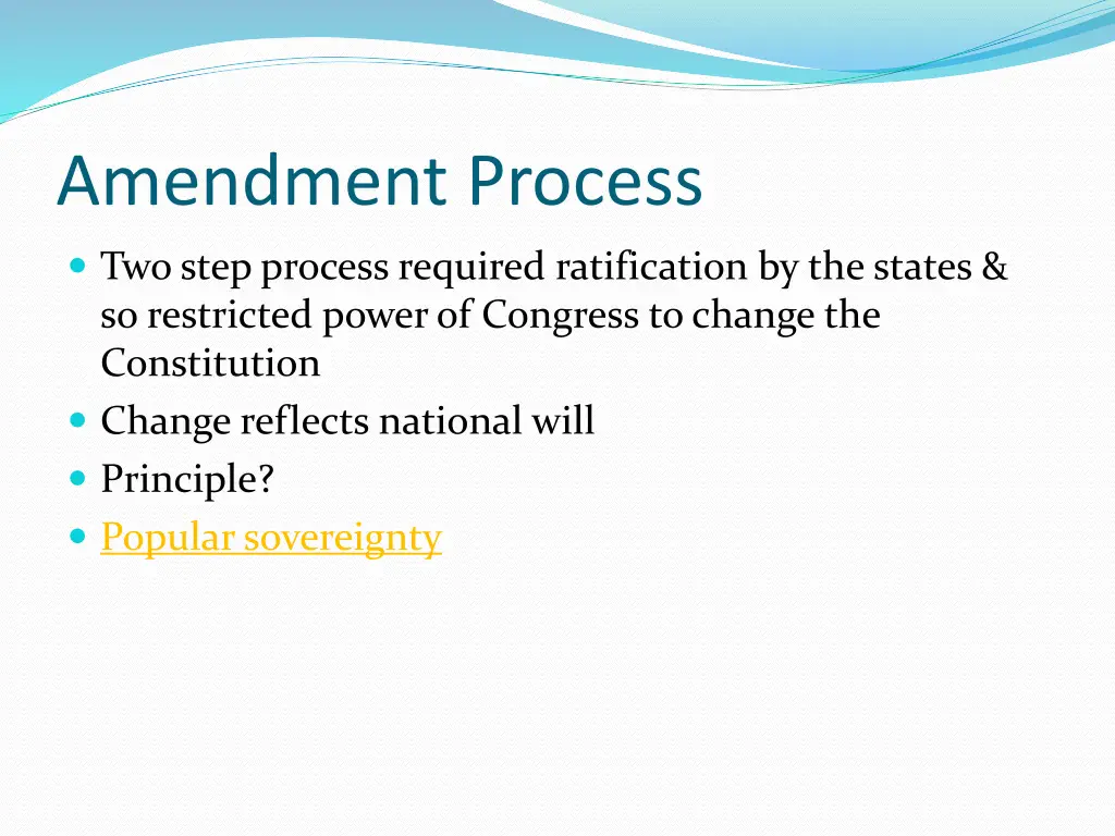 amendment process 1