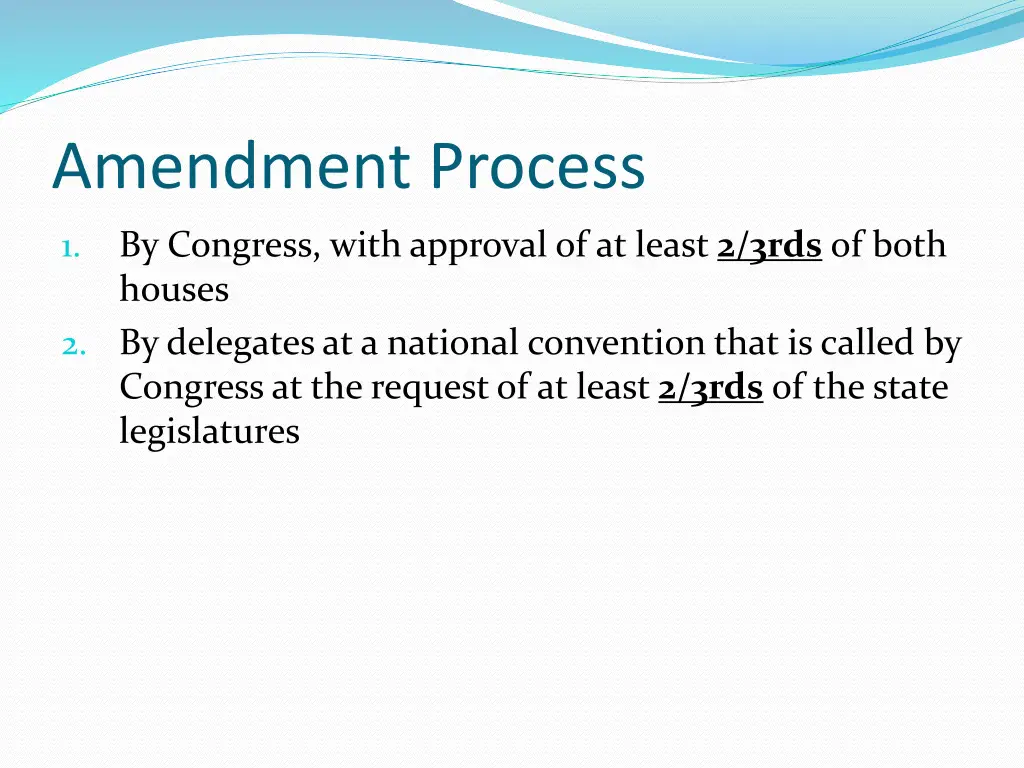 amendment process 2