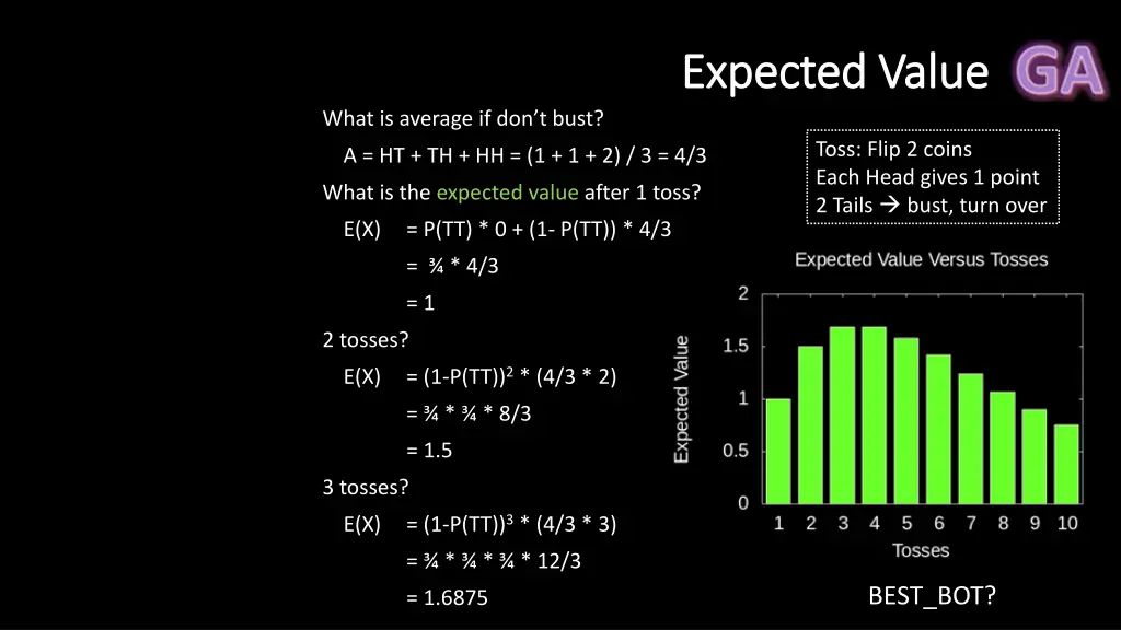 expected value expected value 5