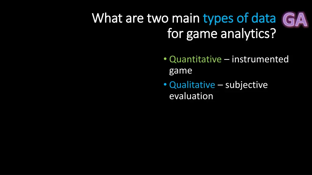 what are two main what are two main types of data