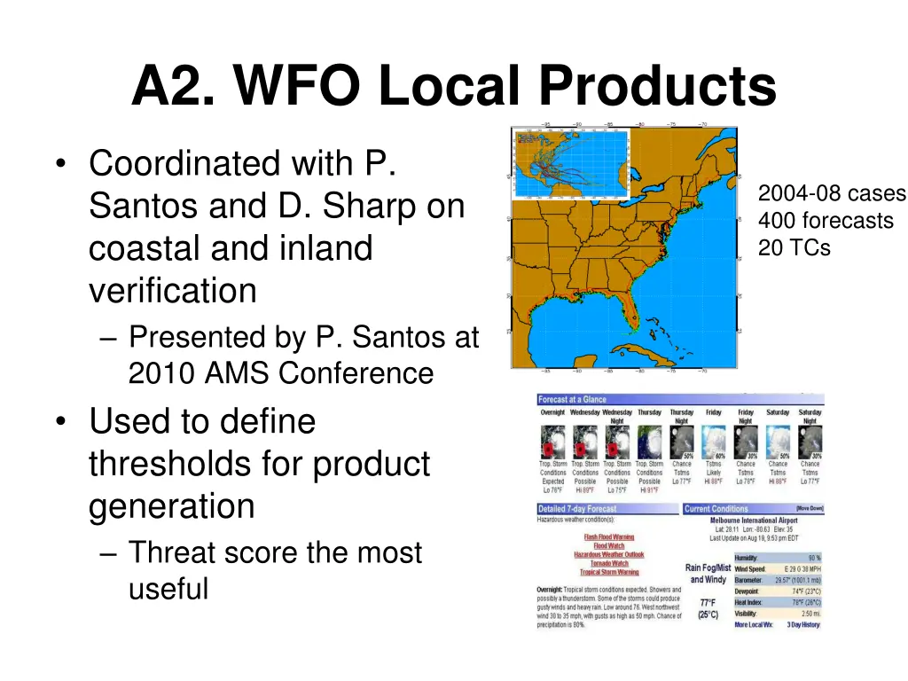 a2 wfo local products