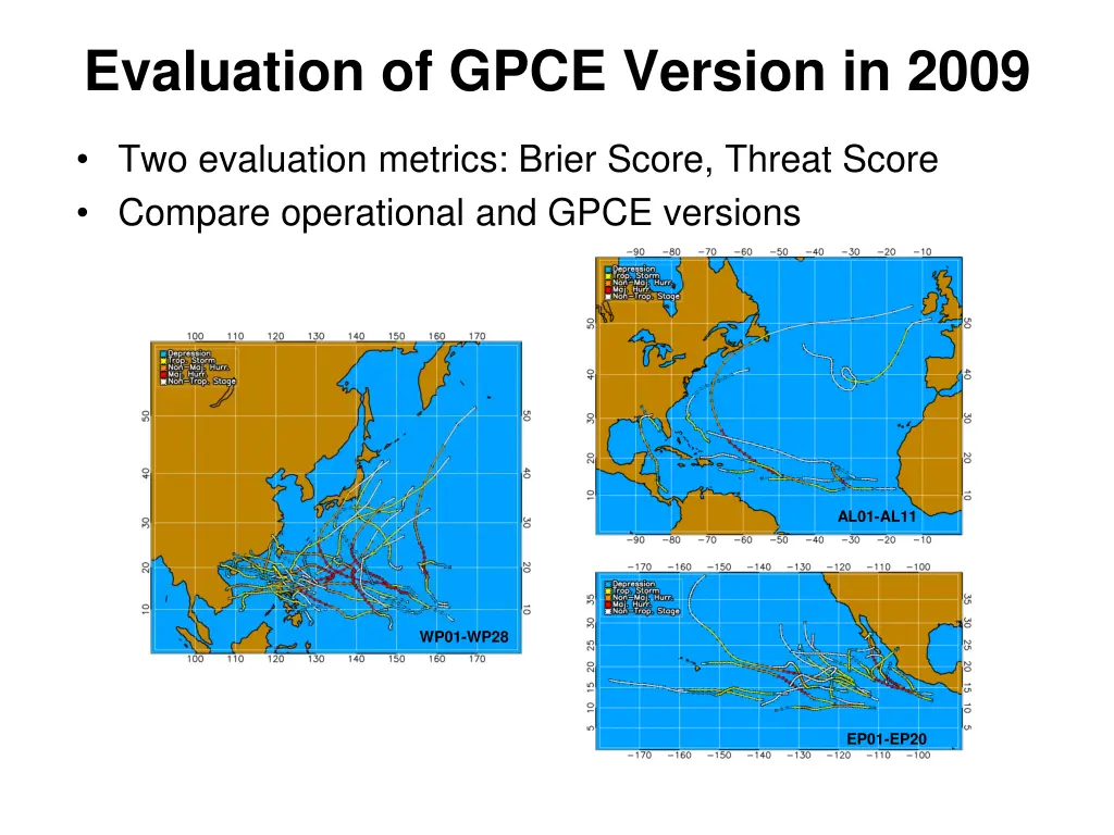 evaluation of gpce version in 2009