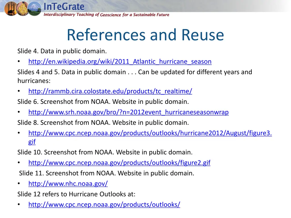 references and reuse slide 4 data in public