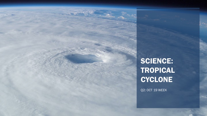 science tropical cyclone