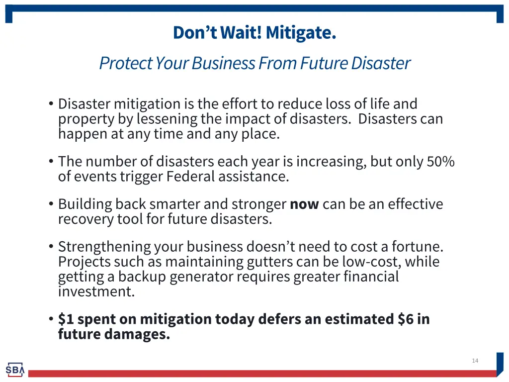 don t wait mitigate protect your business from