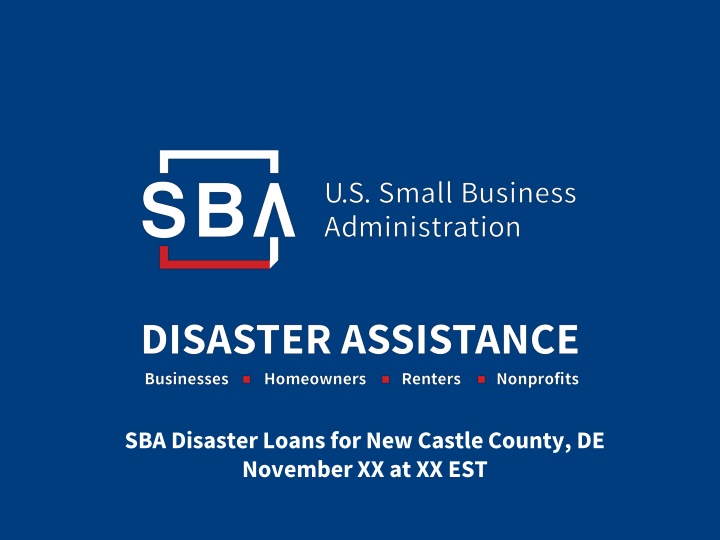 sba disaster loans for new castle county