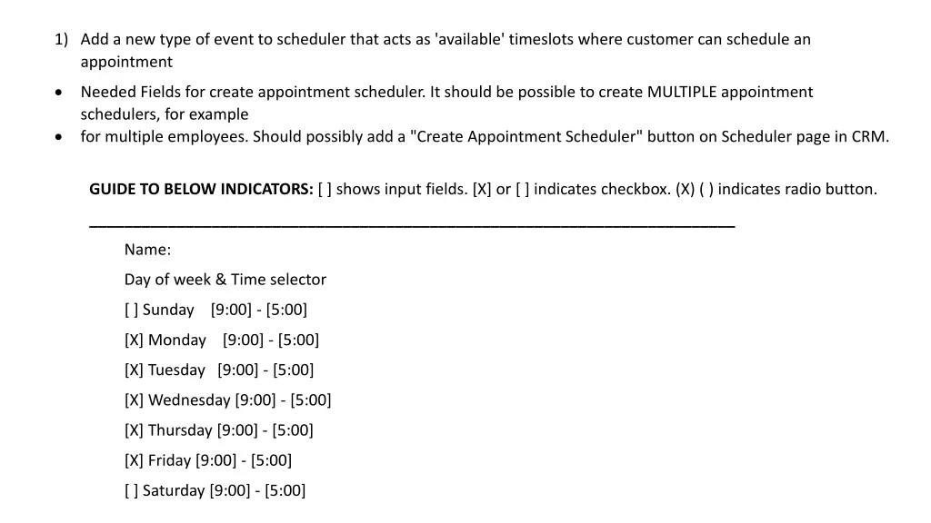 1 add a new type of event to scheduler that acts