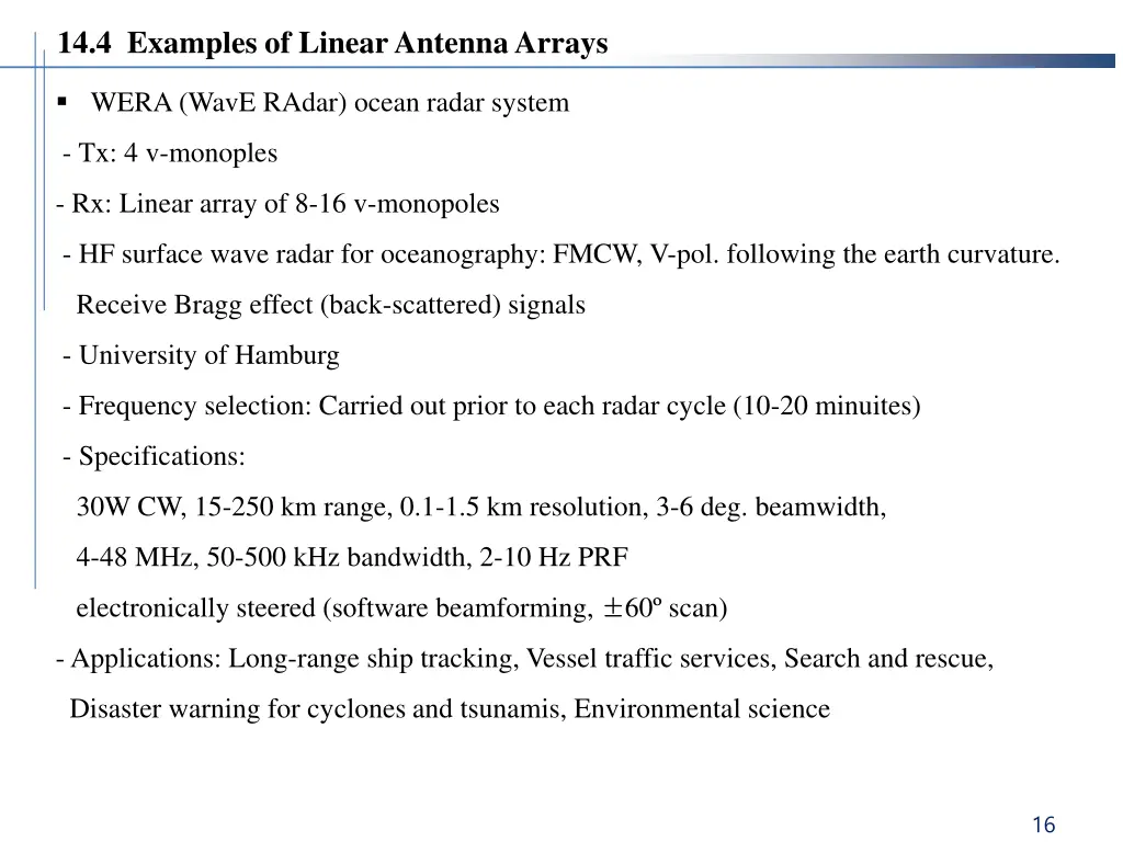 14 4 examples of linear antenna arrays 1