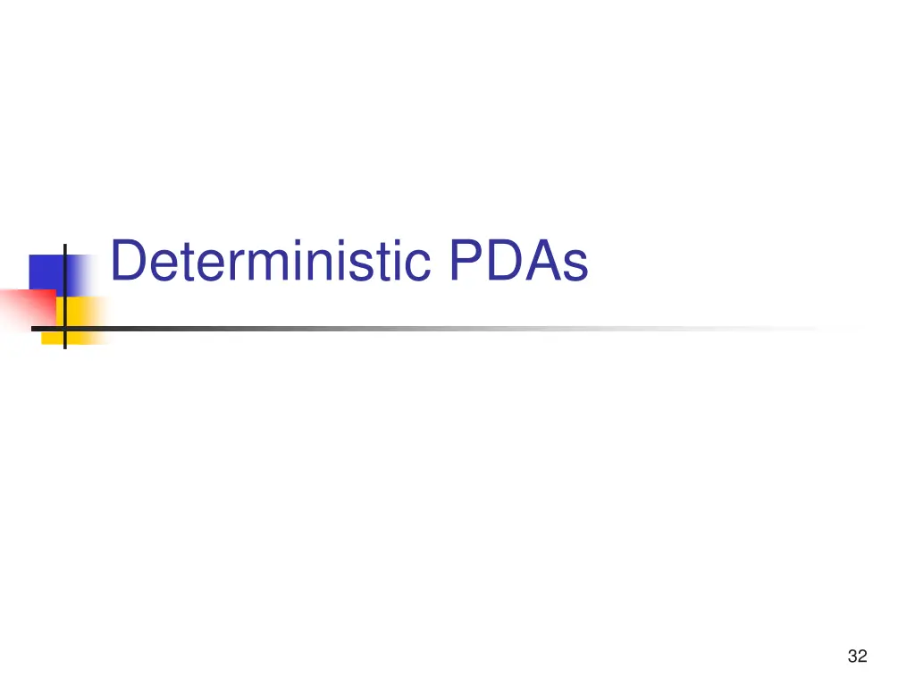 deterministic pdas