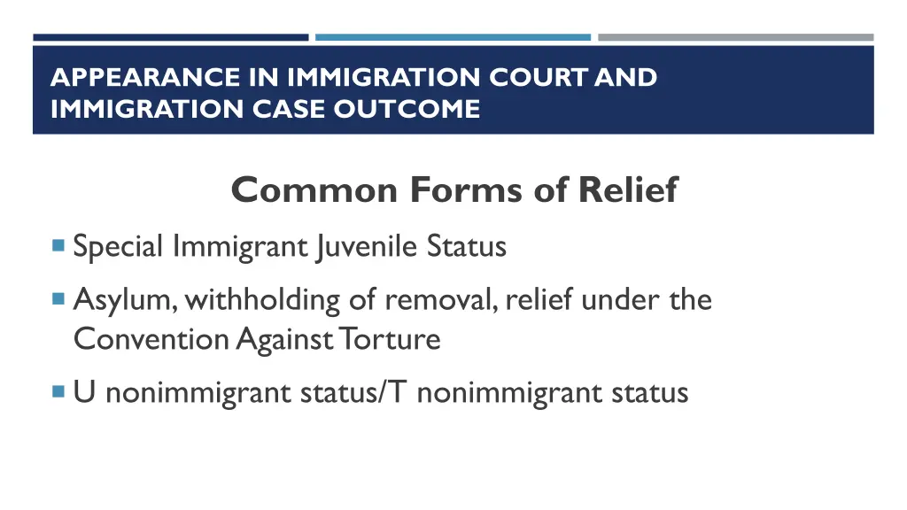 appearance in immigration court and immigration 1