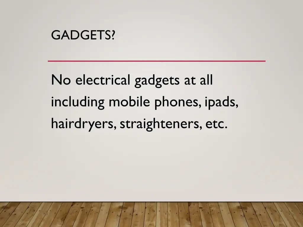 gadgets