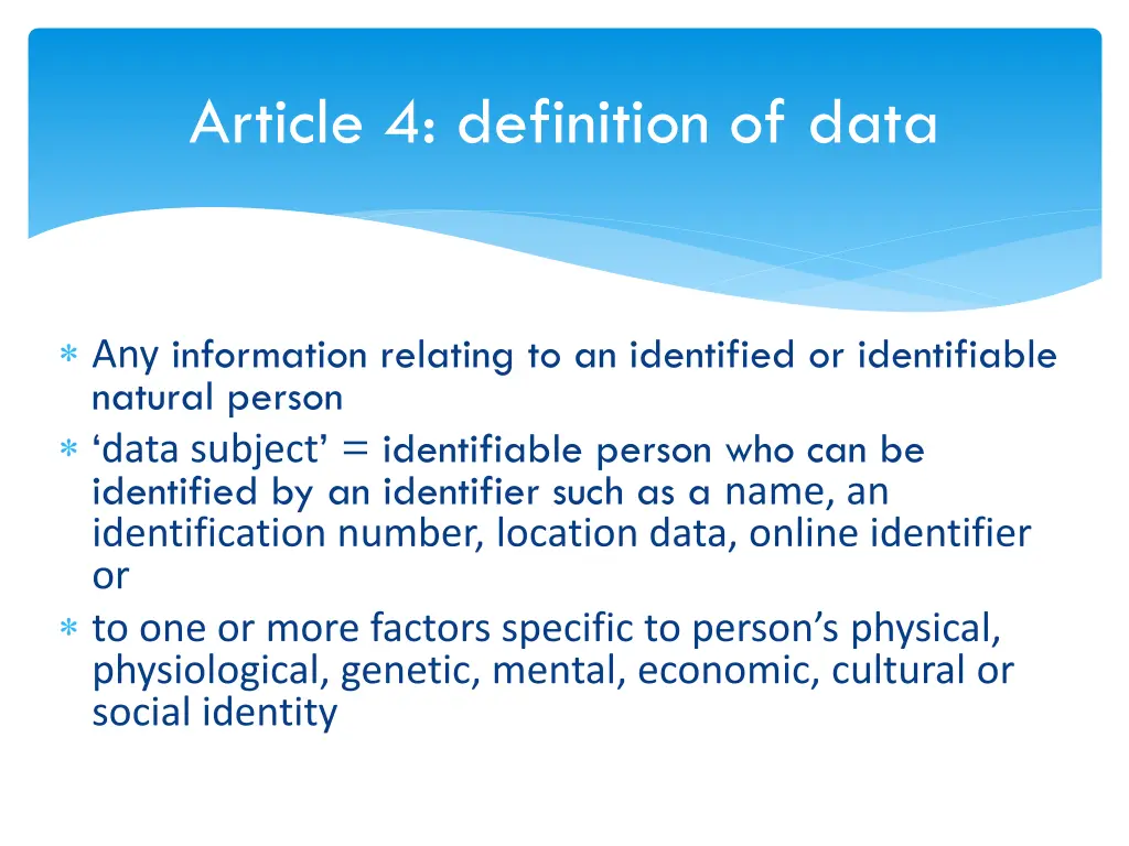 article 4 definition of data