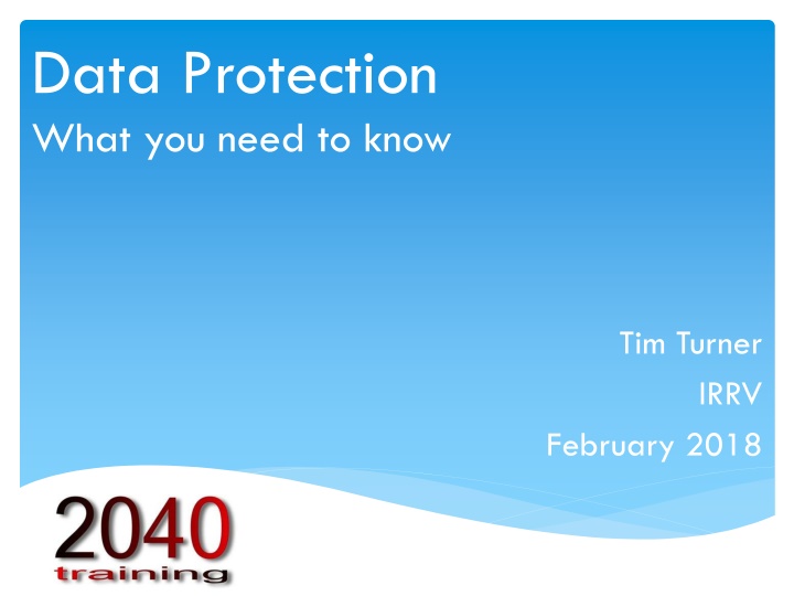 data protection what you need to know