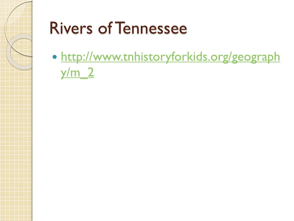 rivers of tennessee