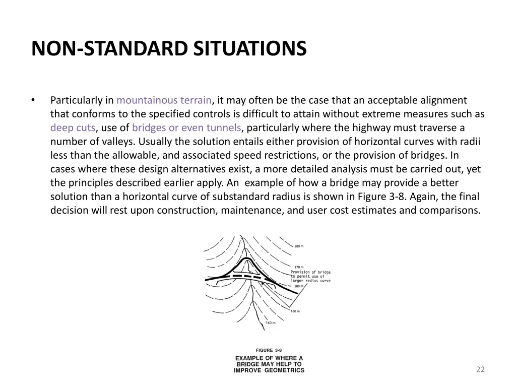 non standard situations