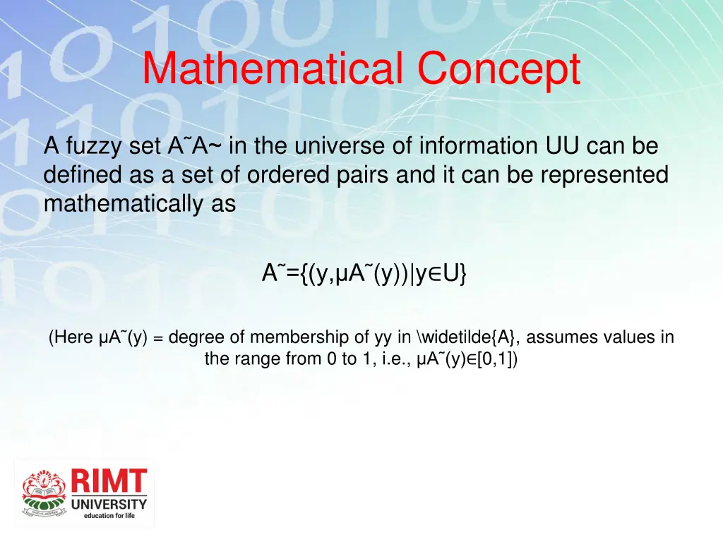 mathematical concept