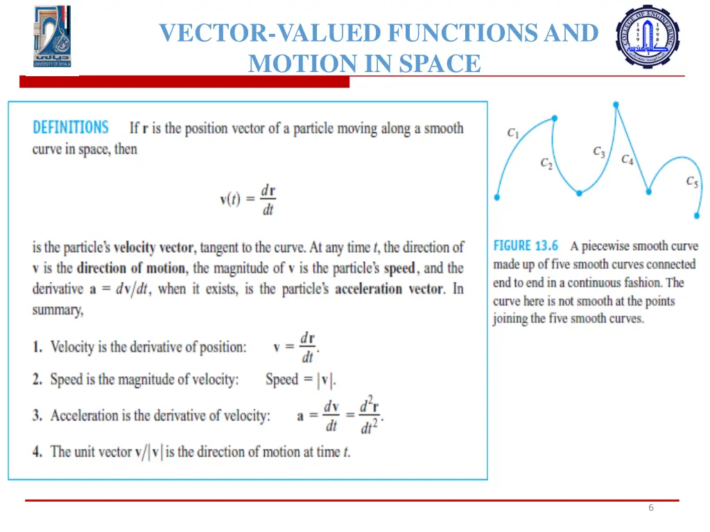 vector valued functions and motion in space 3