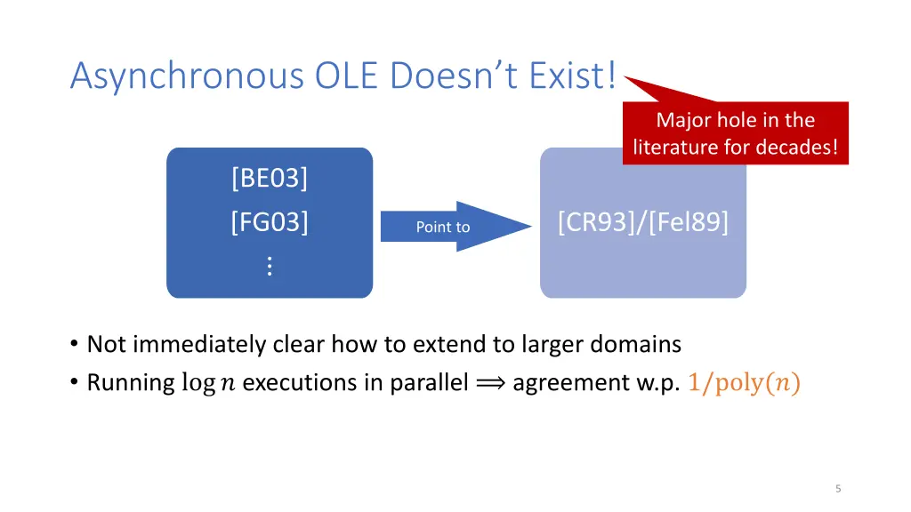 asynchronous ole doesn t exist