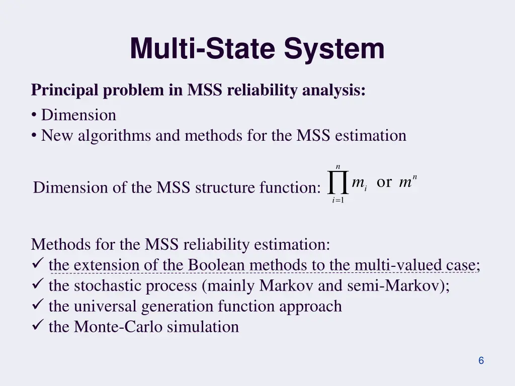 multi state system