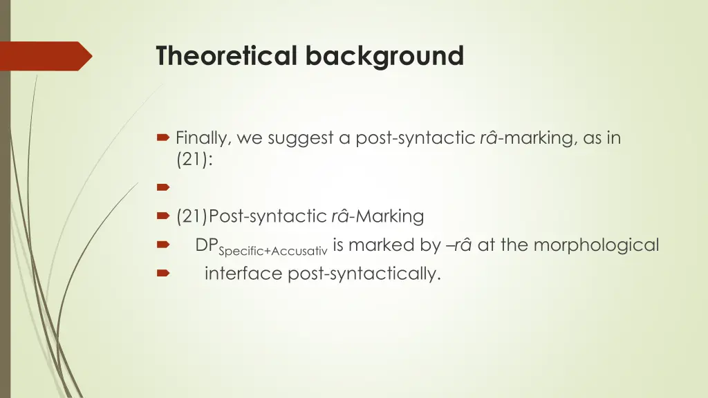 theoretical background 15