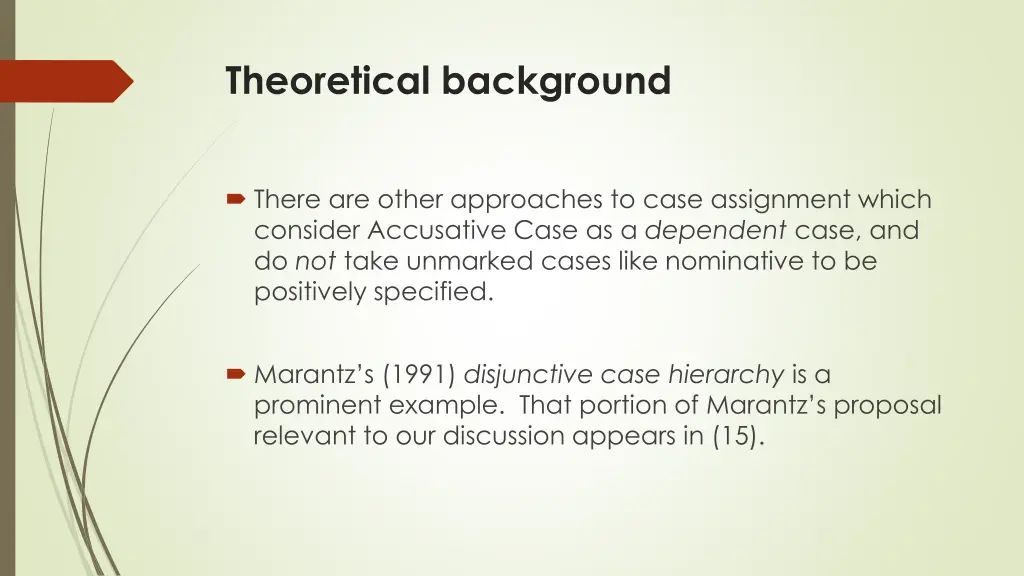 theoretical background 2