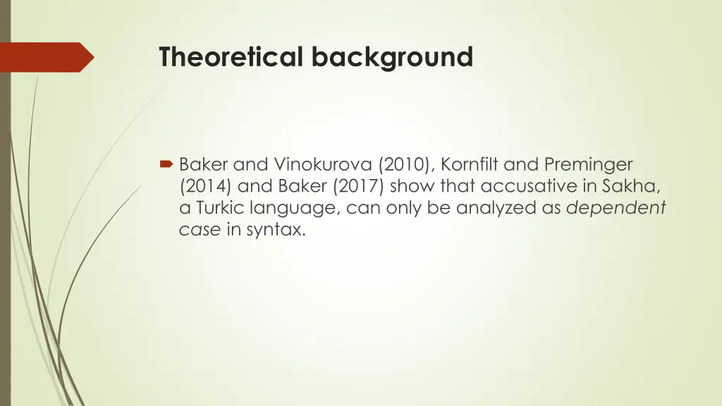 theoretical background 6