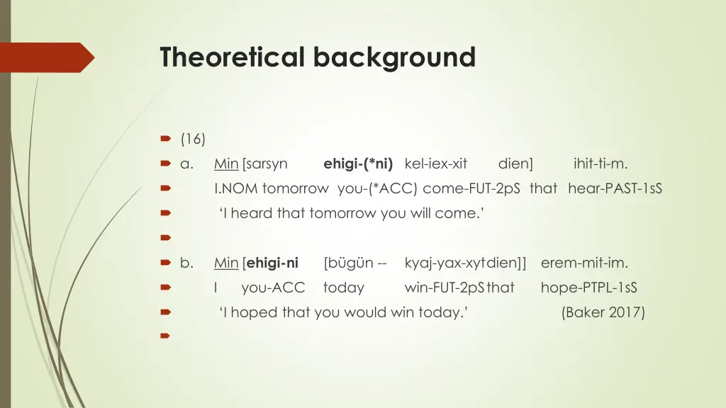 theoretical background 7