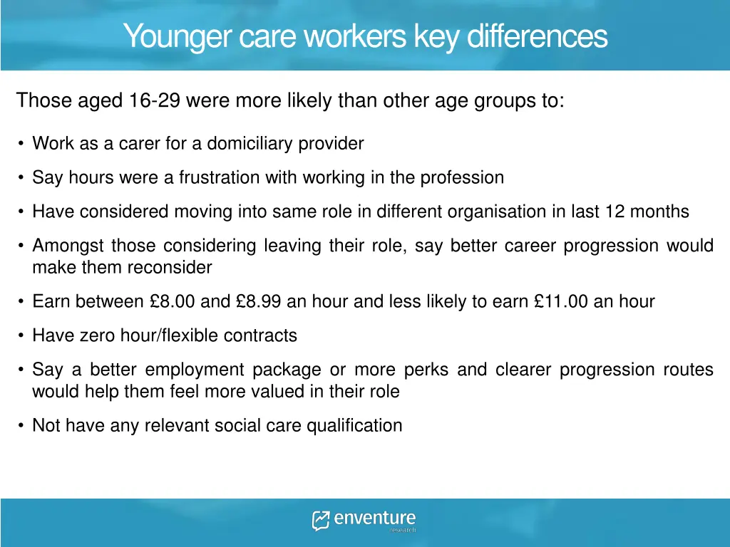 younger care workers key differences