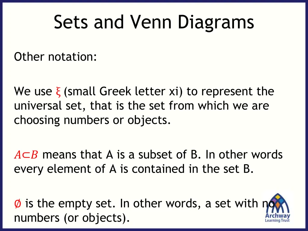 sets and venn diagrams 11