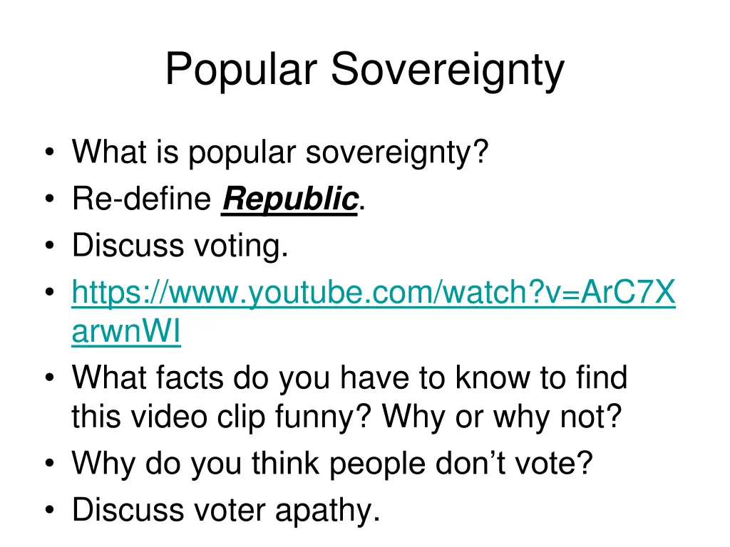 popular sovereignty