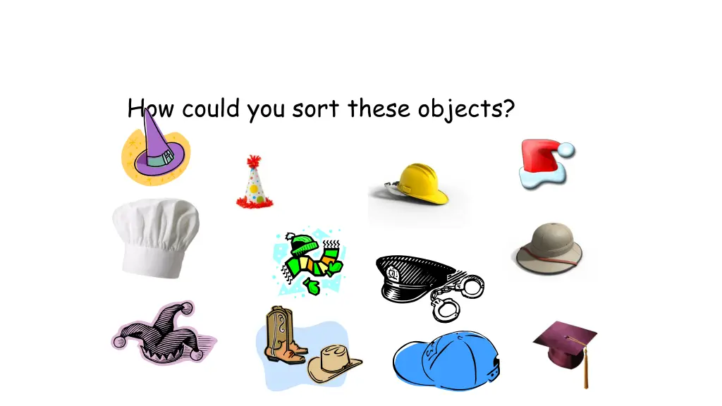 how could you sort these objects