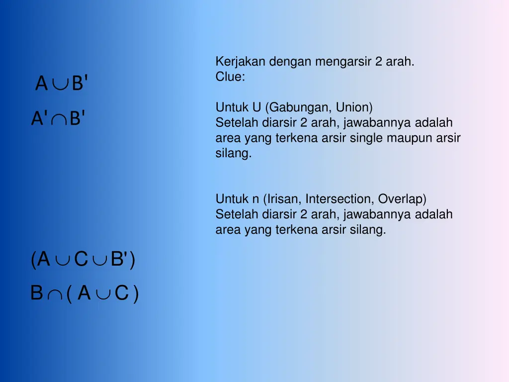 kerjakan dengan mengarsir 2 arah clue