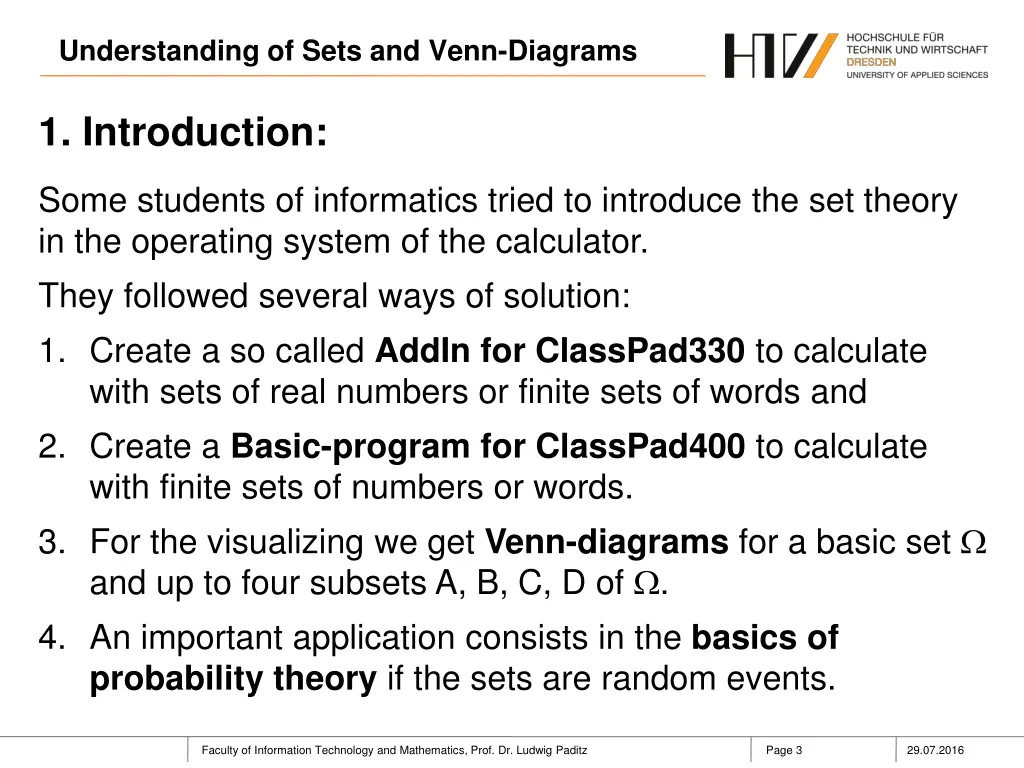 understanding of sets and venn diagrams 2