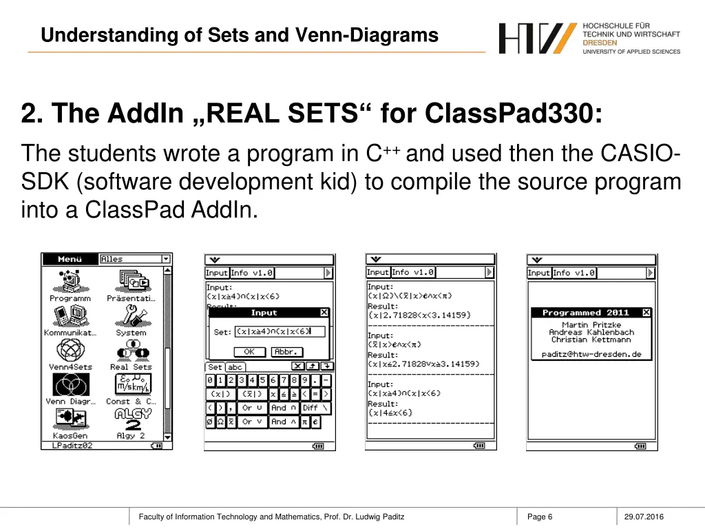 understanding of sets and venn diagrams 5