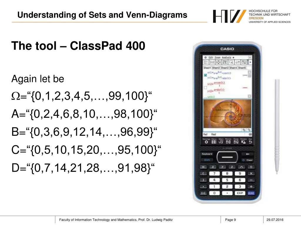 understanding of sets and venn diagrams 8