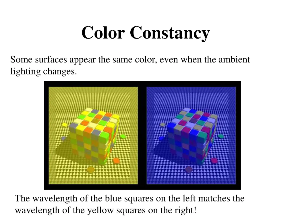 color constancy