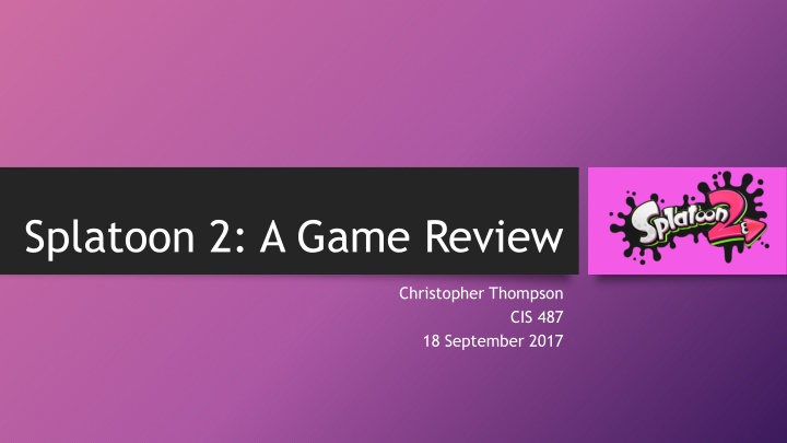 splatoon 2 a game review