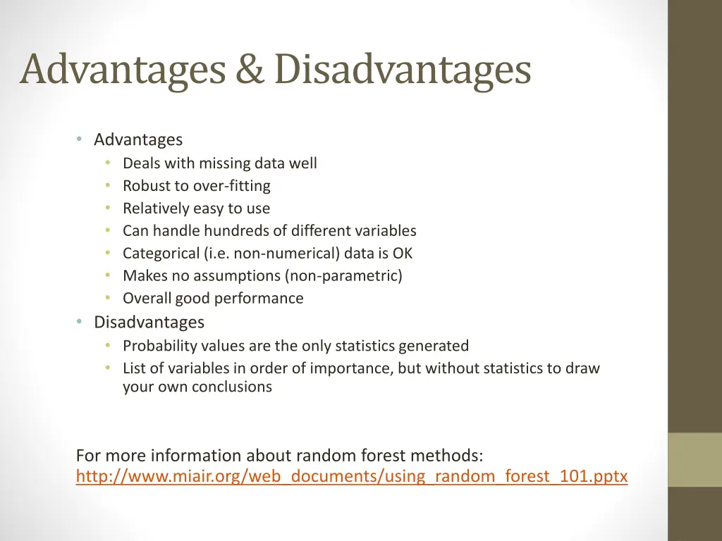 advantages disadvantages