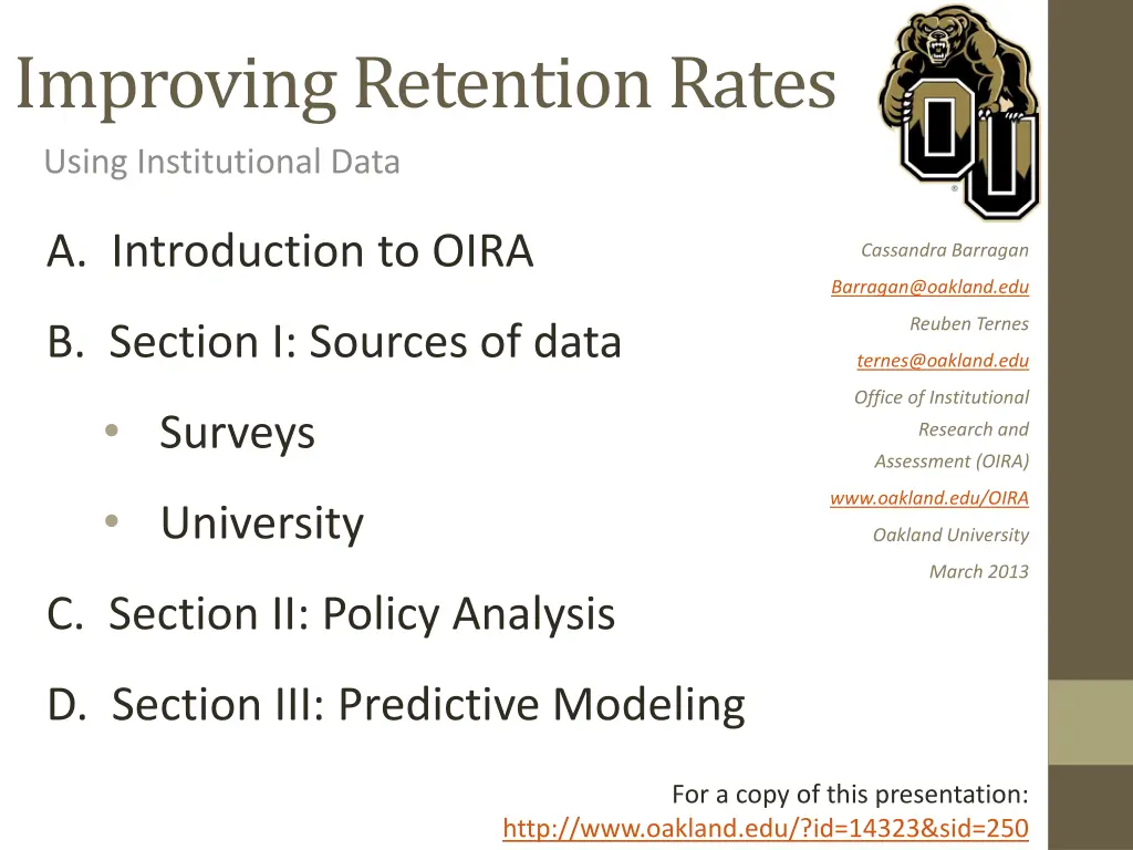 improving retention rates