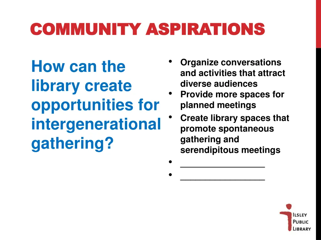 community aspirations community aspirations 2