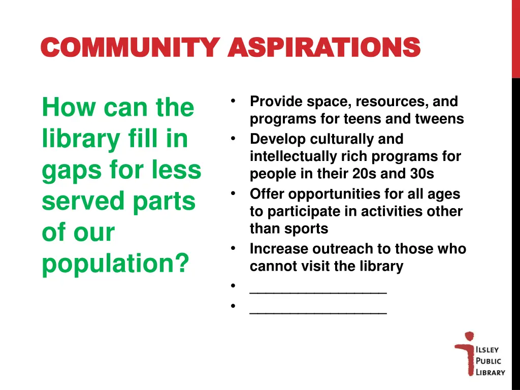 community aspirations community aspirations 3